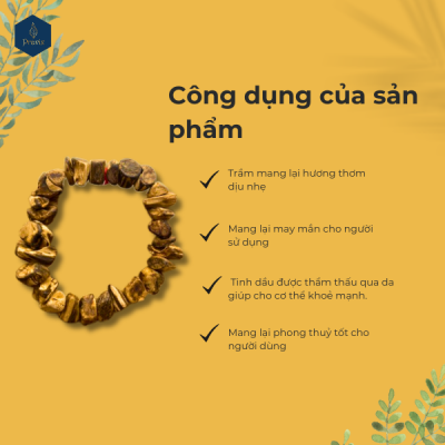 Vòng trầm hương 800