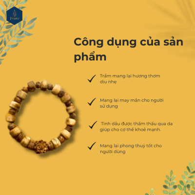 Vòng trầm hương 430 kiểu 2