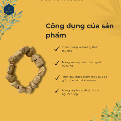 Vòng tầm hương tóc núi 310