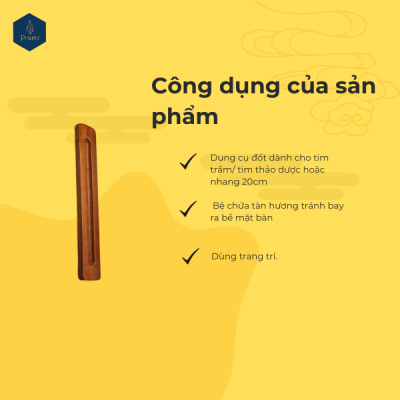 Máng đốt gỗ 1 rảnh nhỏ