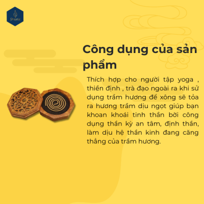 Xông Trầm Gỗ Hương Khoanh