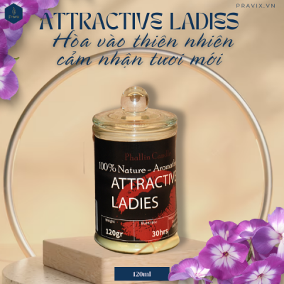 Nến Thơm ATTRACTIVE LADIES 120ml