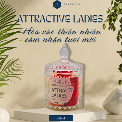 Nến Thơm ATTRACTIVE LADIES 200ml