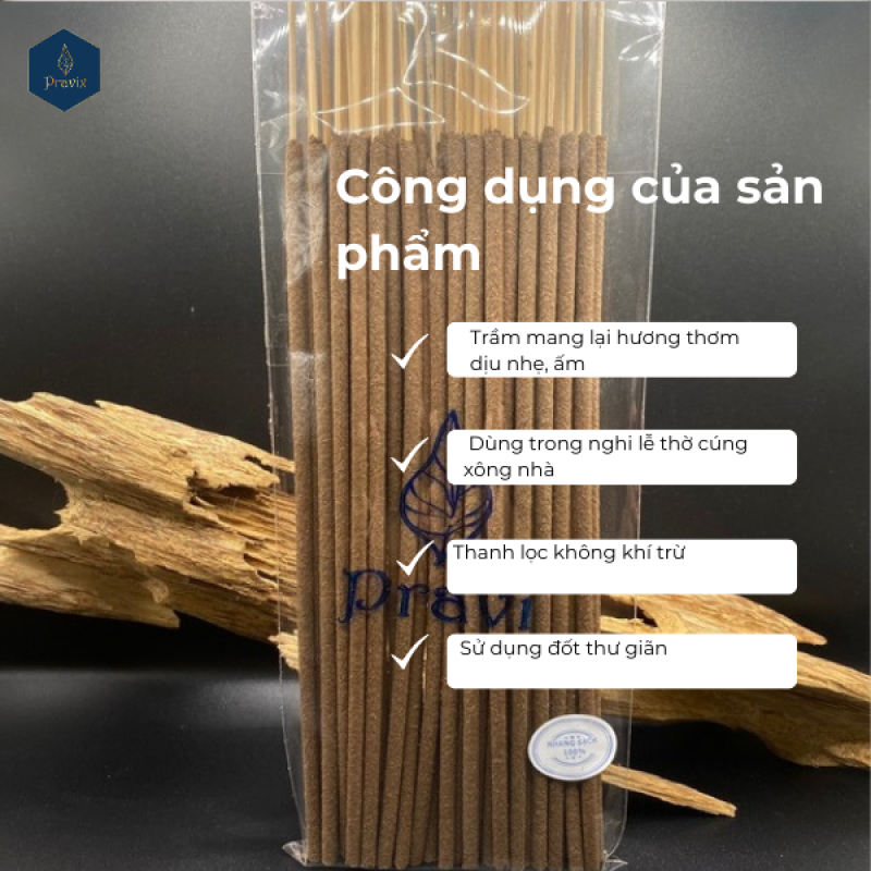 Nhang Trầm PRAVI hàng ngày -  30cm 50gr